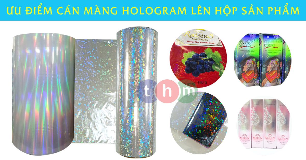 Những ưu điểm của việc cán màng hologram lên hộp sản phẩm ưu điểm cán màng hologram lên hộp sản phẩm tân hoa mai