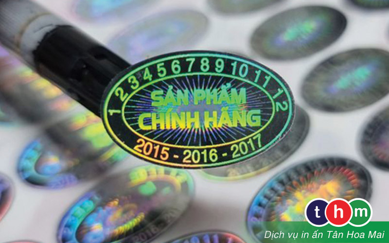 in tem 7 màu chống hàng giả tân hoa mai