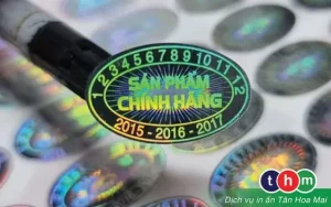 In Tem 7 Màu Hologram Theo Yêu Cầu | Mẫu & Báo Giá
