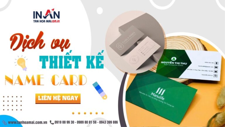 Thiết kế name card giá rẻ