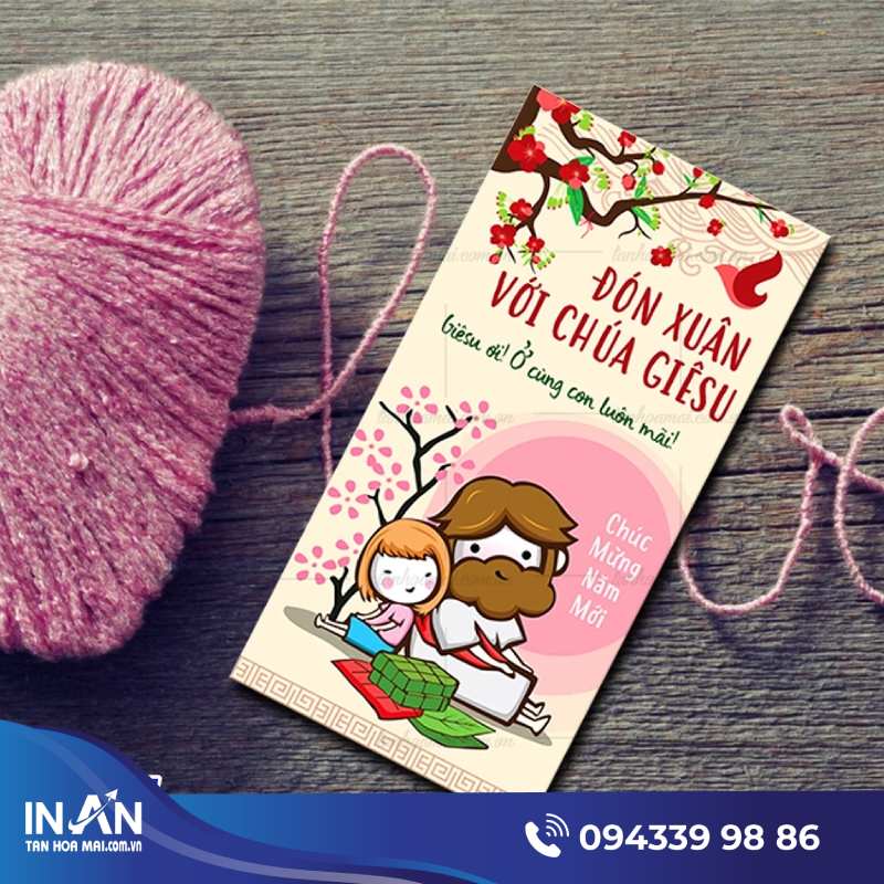 15+ Mẫu bao lì xì Công giáo đẹp, Ý nghĩa & Địa chỉ in uy tín HCM