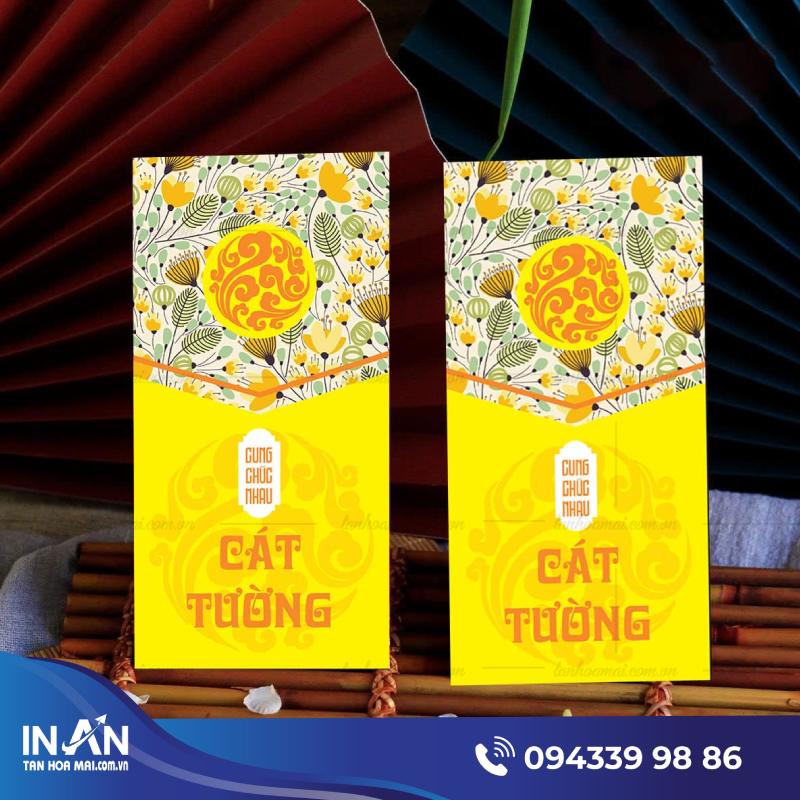 13+ Mẫu bao lì xì màu vàng Đẹp, Độc đáo, Ấn tượng & Ý nghĩa