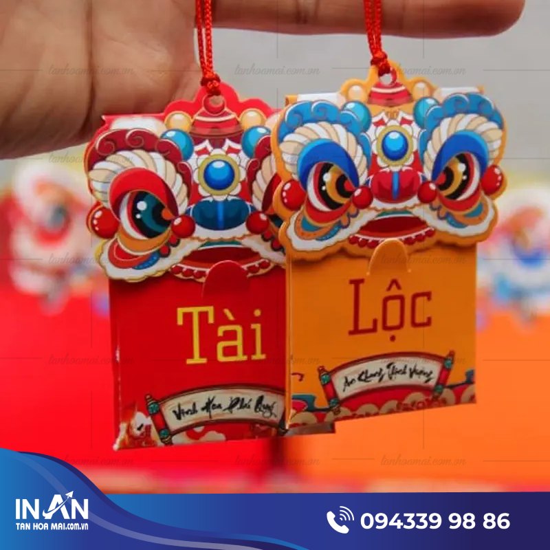 33+ Mẫu bao lì xì treo cây: Đẹp & Cách treo mang nhiều ý nghĩa