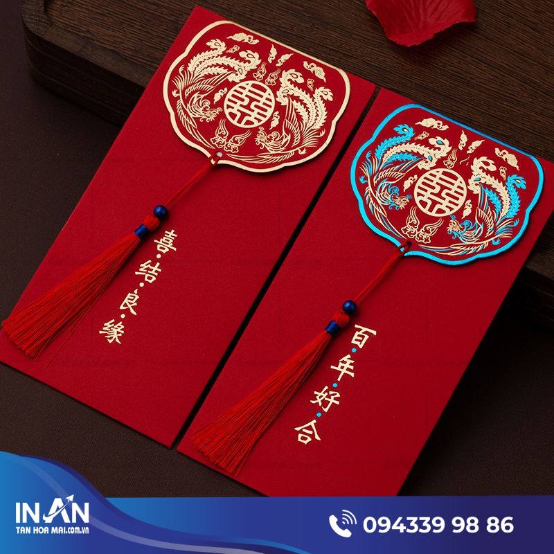 19+ Mẫu bao lì xì Trung Quốc: Đẹp & Địa chỉ in giá rẻ, uy tín HCM