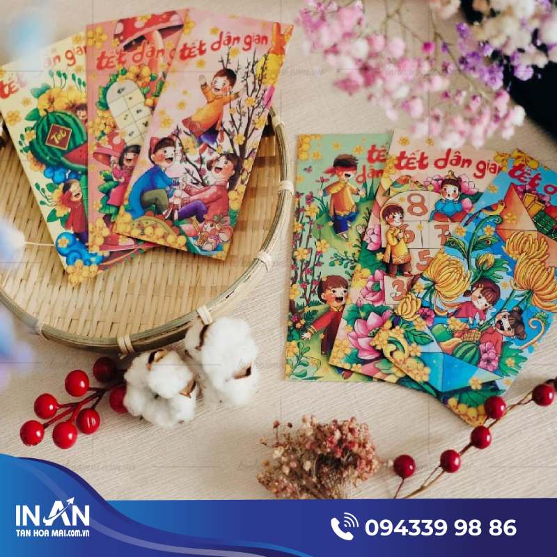 +7 Mẫu phong bao lì xì xưa cũ, Vintage đẹp, Ấn tượng