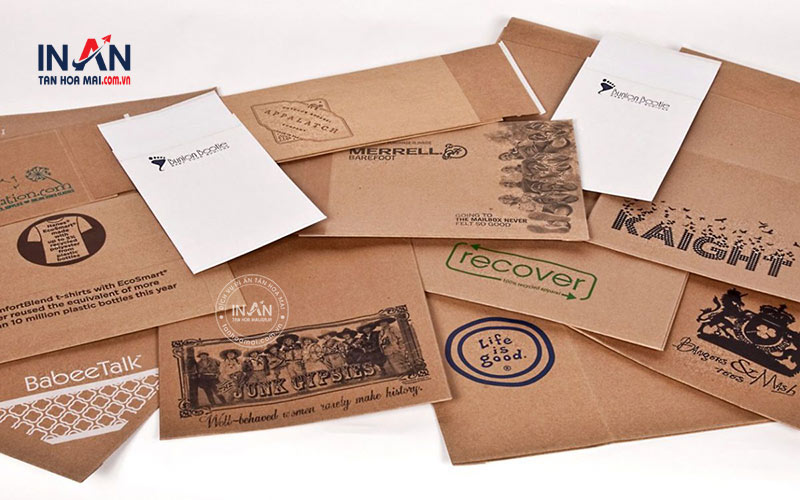 Phong Bì Thư Giấy Kraft Hoài Cổ