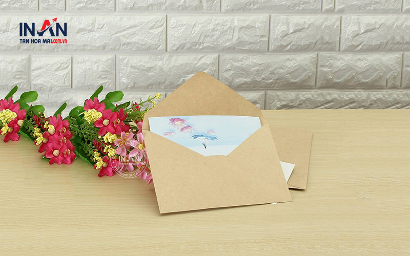 Bao Thư Giấy Kraft Hoài Cổ