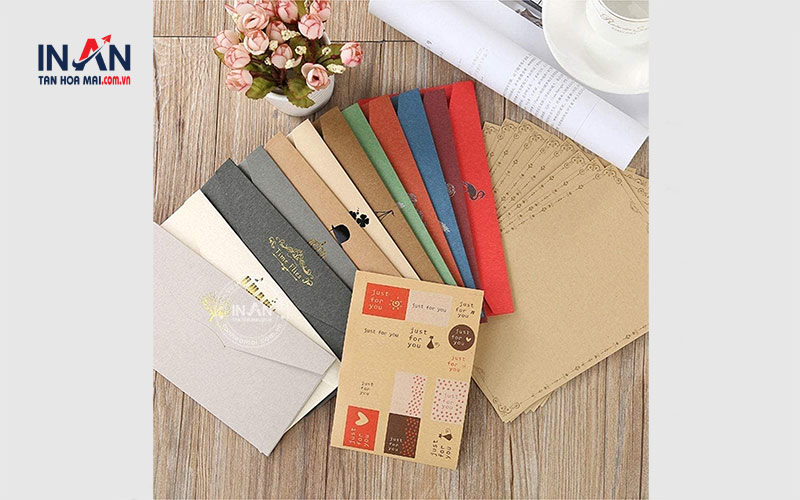 Bao Thư Giấy Kraft Sang Trọng