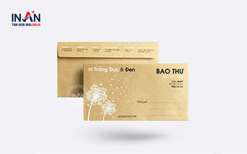 Bì Thư Giấy Kraft ấn Tượng