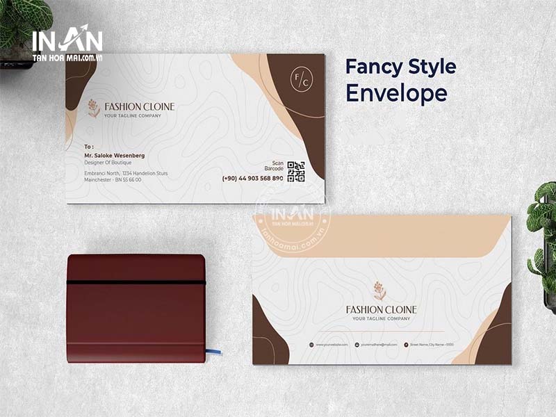 Phong Thư Trắng Sang Trọng