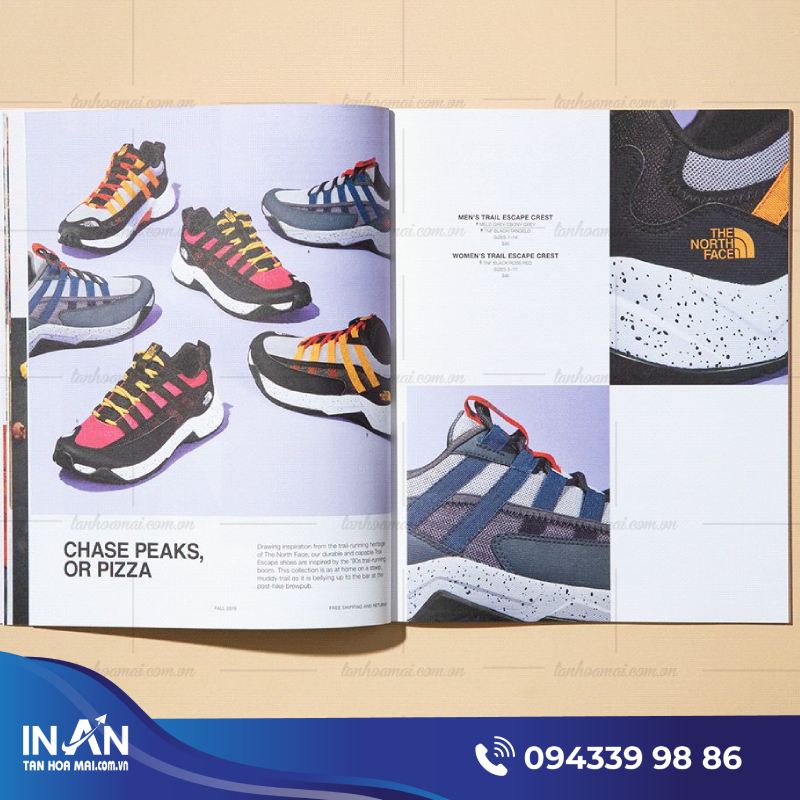 55+ Mẫu catalogue giày dép Thiết kế độc đáo, thu hút & Nơi in uy tín