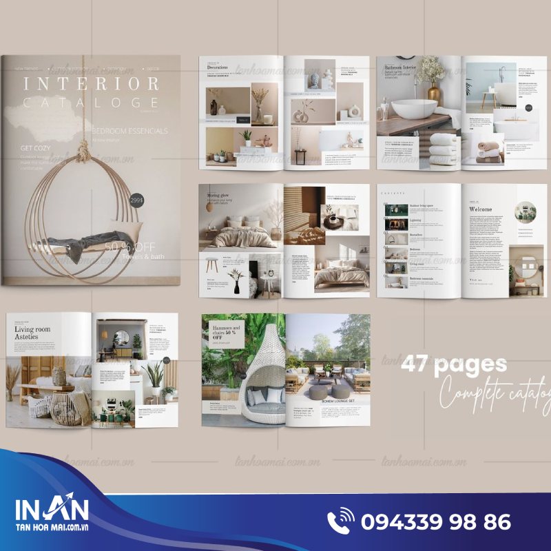 19+ Mẫu catalogue nhà đẹp sáng tạo, Thu hút & Nơi in uy tín HCM