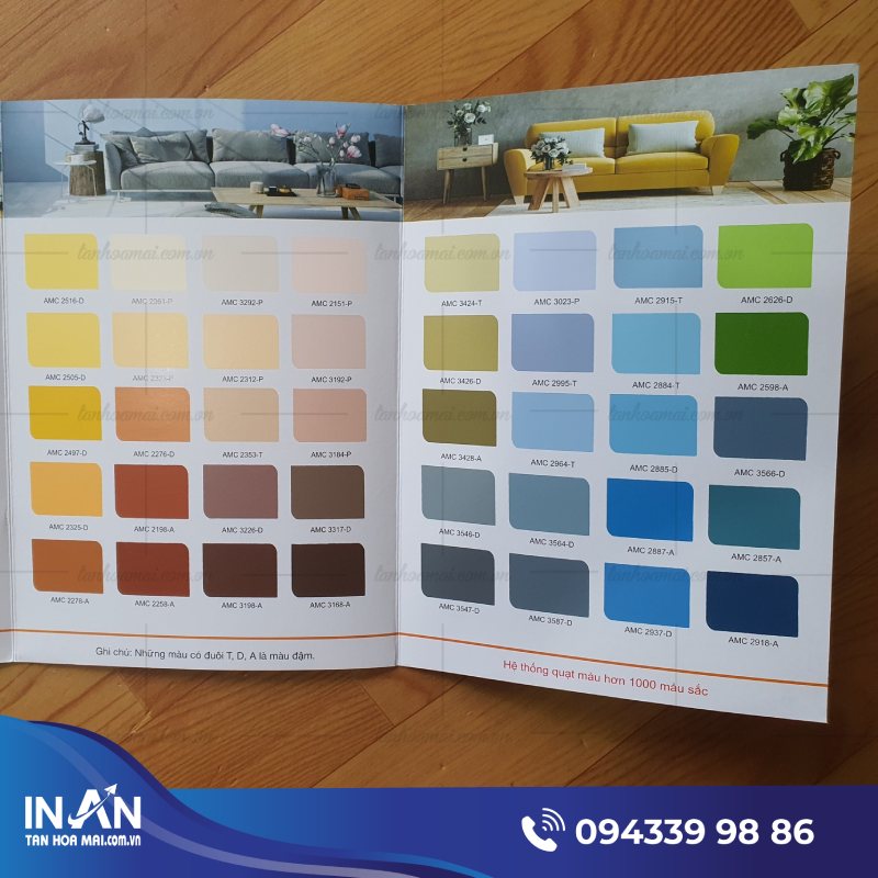 23+ Mẫu Catalogue sơn thiết kế Đẹp, Chuyên nghiệp & Nơi in rẻ HCM