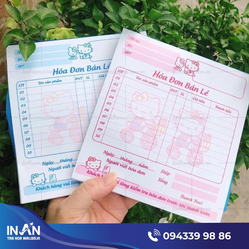 55+ Mẫu hóa đơn bán lẻ tạp hóa đơn giản đẹp độc lạ