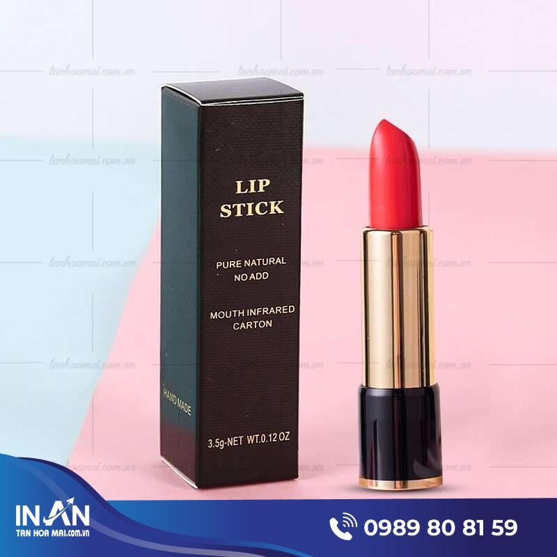 99+ Mẫu hộp đựng son in nhanh giá rẻ, nơi in hộp son quà tặng uy tín