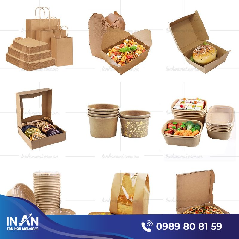 101+ Mẫu hộp giấy đựng thức ăn, đồ ăn, thực phẩm, in nhanh giá rẻ