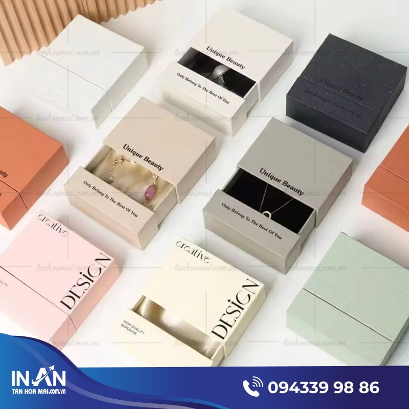 35+ Mẫu hộp giấy in logo Đẹp & Dịch vụ in logo lên hộp giấy giá rẻ