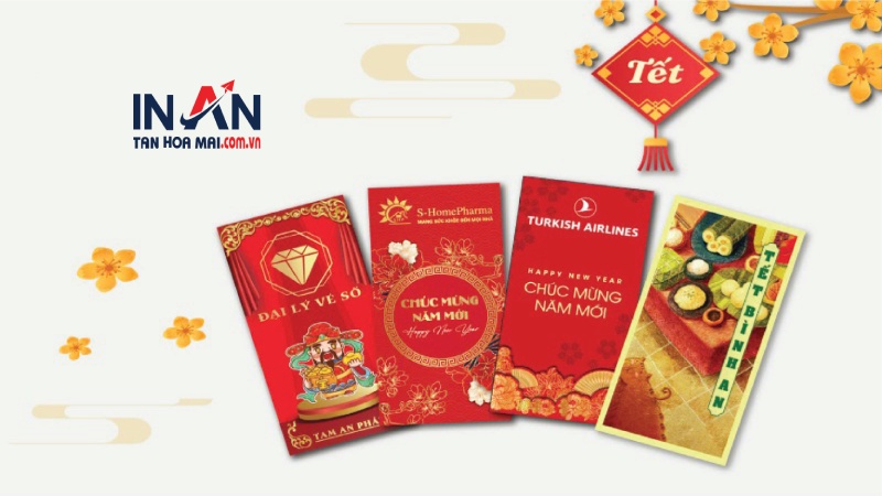 In bao lì xì giá rẻ thiết kế theo yêu cầu