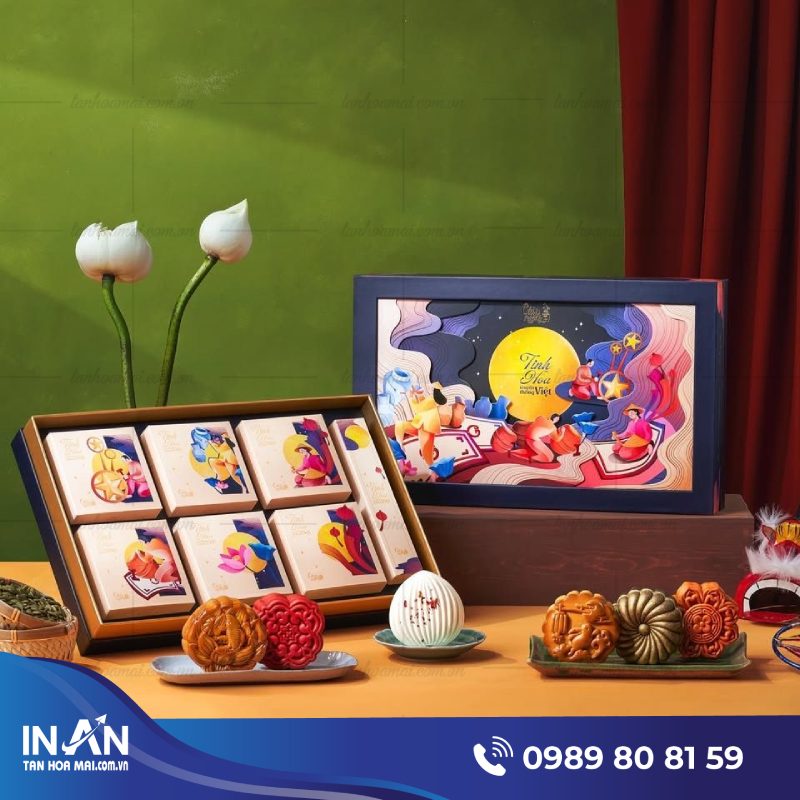 99+ Mẫu hộp bánh trung thu Giá rẻ, Thiết kế Đẹp tại TPHCM