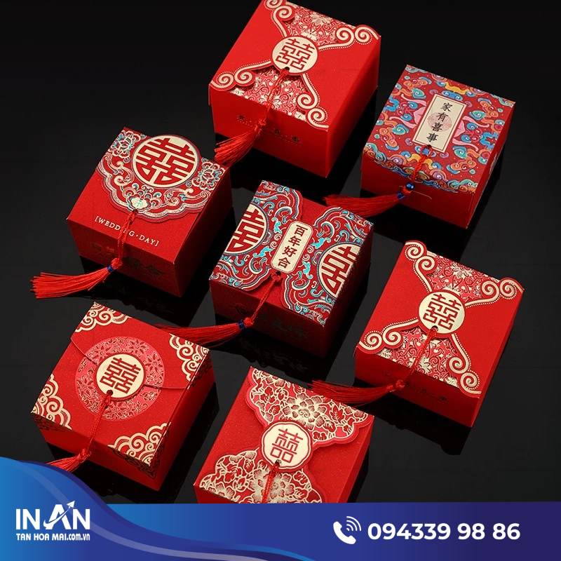 99+ Mẫu hộp giấy bánh kẹo theo yêu cầu, in nhanh giá rẻ ở HCM