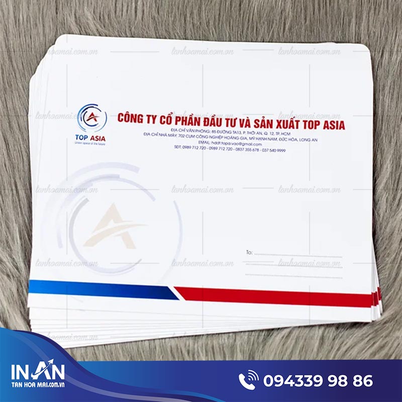 33+ Mẫu bao thư trắng được ưa chuộng nhất thị trường hiện nay