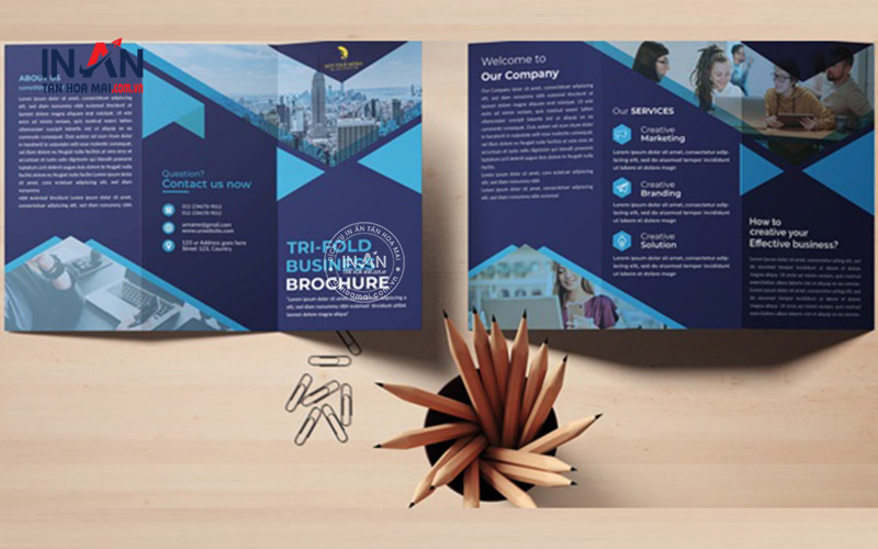 Mẫu Brochure Công Ty đẹp