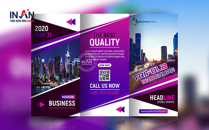 Mẫu Brochure Công Ty đẹp