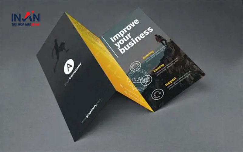 Mẫu Brochure Gấp 3