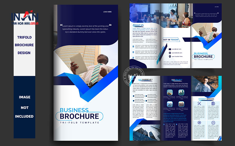 Mẫu Brochure Gấp 3