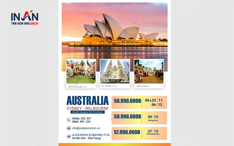 Mẫu Poster Du Lịch Chuyện Nghiệp