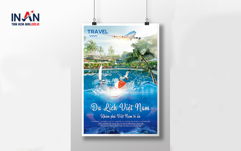 Poster Du Lịch Bắt Mắt