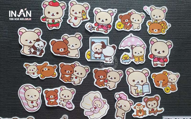 Mẫu Sticker Siêu Dễ Thương