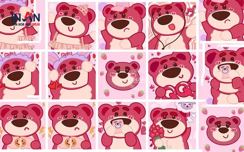 Mẫu Sticker Siêu Dễ Thương