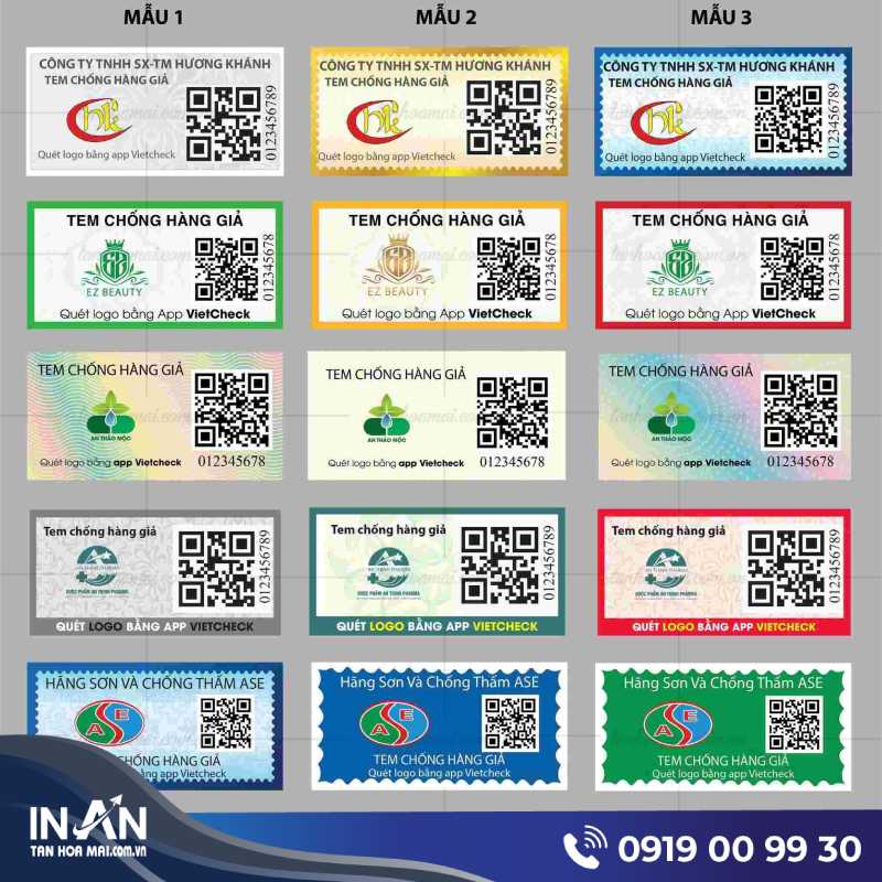 55+ Mẫu tem bảo hành Đẹp, Độc Đáo, Dễ Tạo Ấn Tượng