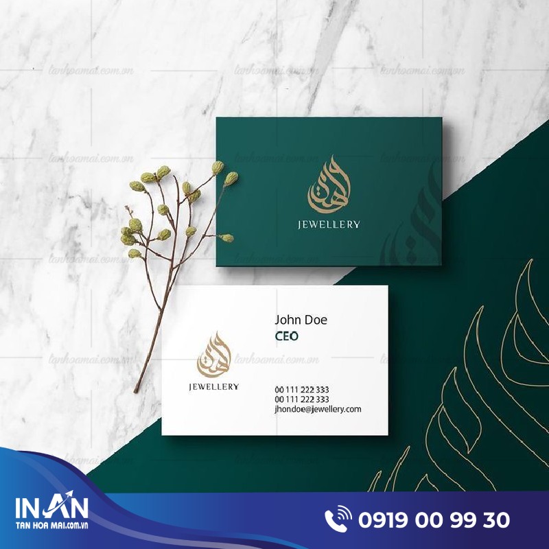 29+ Mẫu name card giám đốc đẹp, Sang trọng & Địa chỉ in uy tín