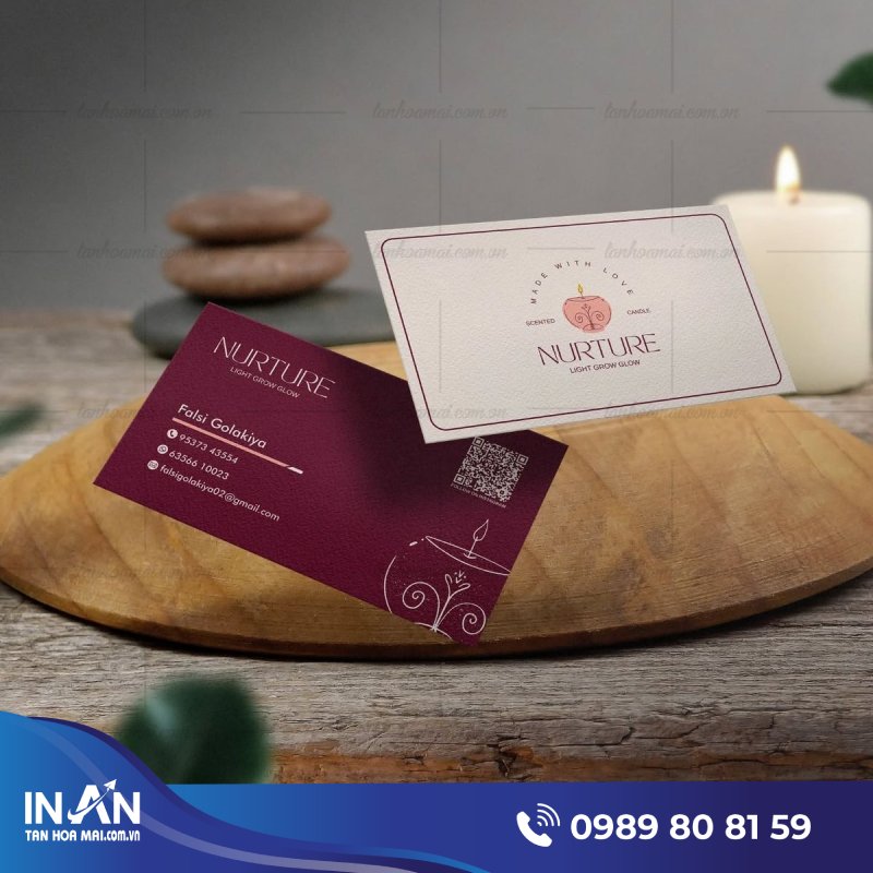 19+ Mẫu name card giấy mỹ thuật đẹp Chuyên nghiệp, Giá rẻ ở HCM