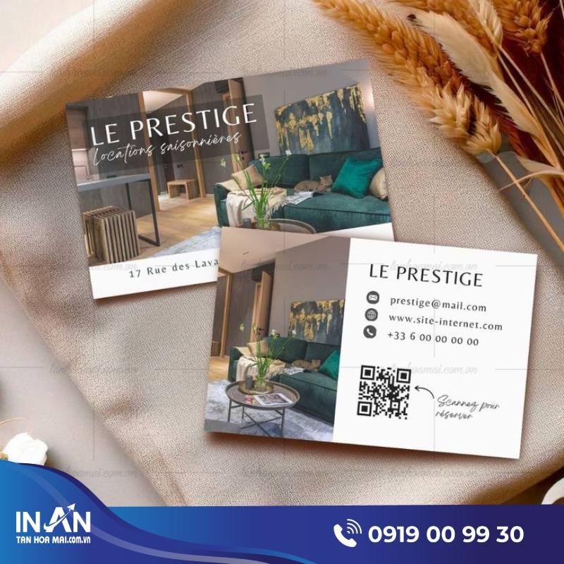 19+ Mẫu name card nội thất đẹp, Ấn tượng & Địa chỉ in uy tín