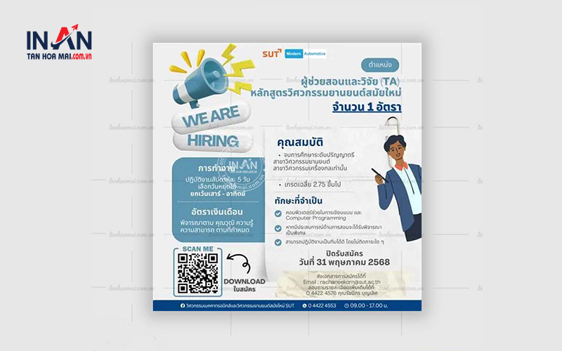 Poster Tuyển Dụng