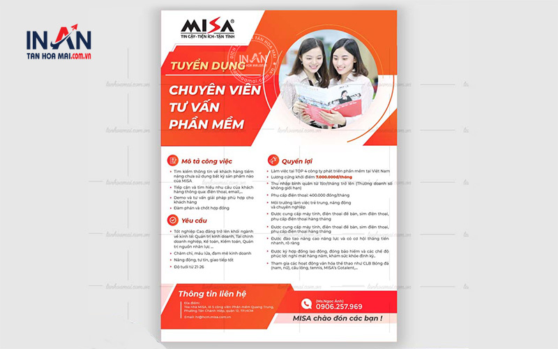 Poster Tuyển Dụng