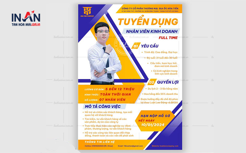 Poster Tuyển Dụng