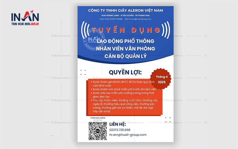 Poster Tuyển Dụng