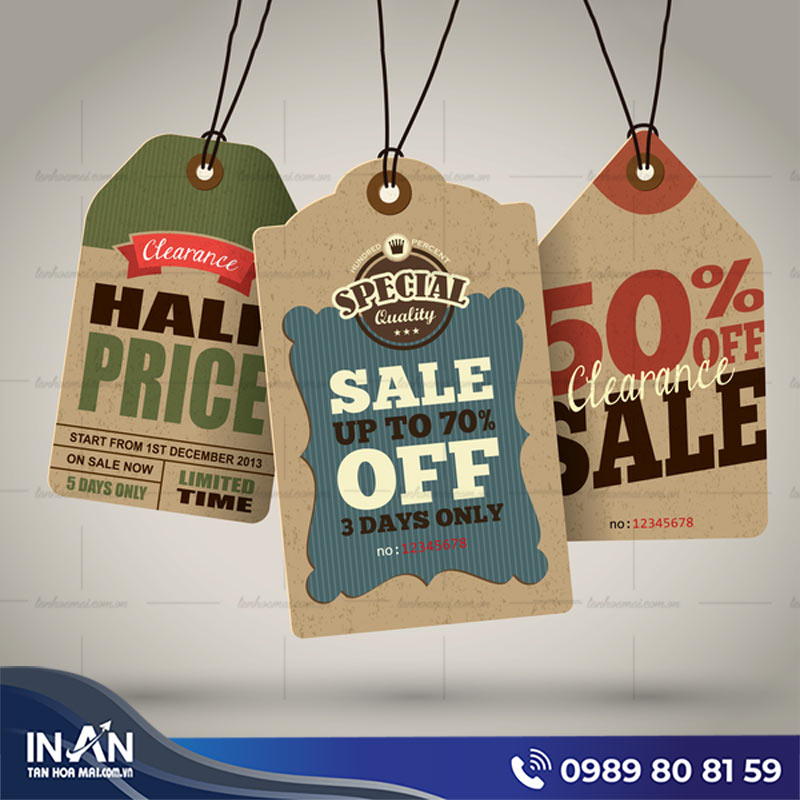 35+ Các mẫu tag giá sản phẩm đẹp bền tiện dụng nhất