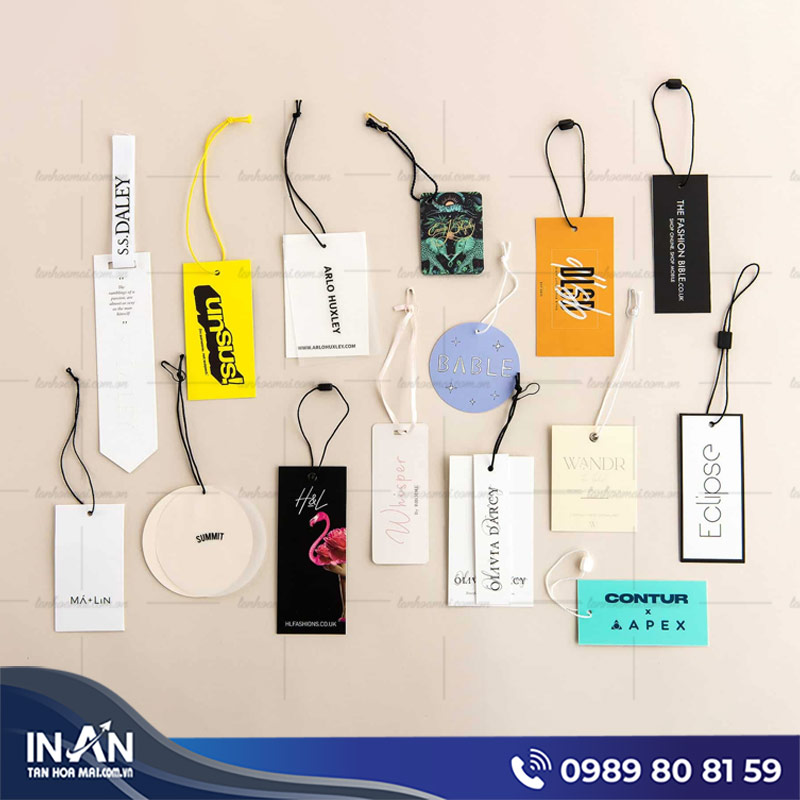 45+ Mẫu tag mác quần áo cao cấp Premium theo thương hiệu