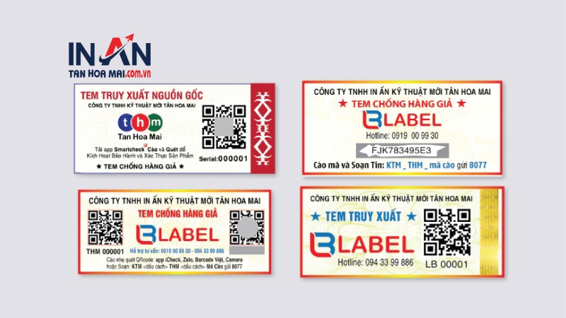 Báo giá các loại tem chống hàng giả in nhanh đầy đủ pháp lý