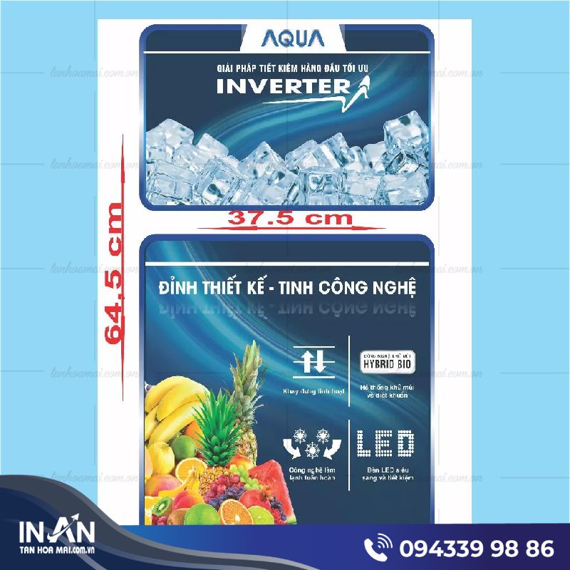 55+ Mẫu tem dán tủ lạnh Mẫu đẹp, Chuyên nghiệp, In giá rẻ ở HCM