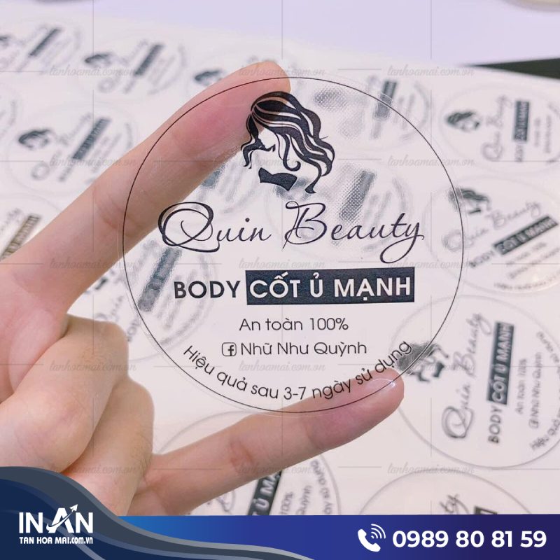 79+ Mẫu Tem kem body Đẹp, Sang trọng, In nhanh giá rẻ HCM