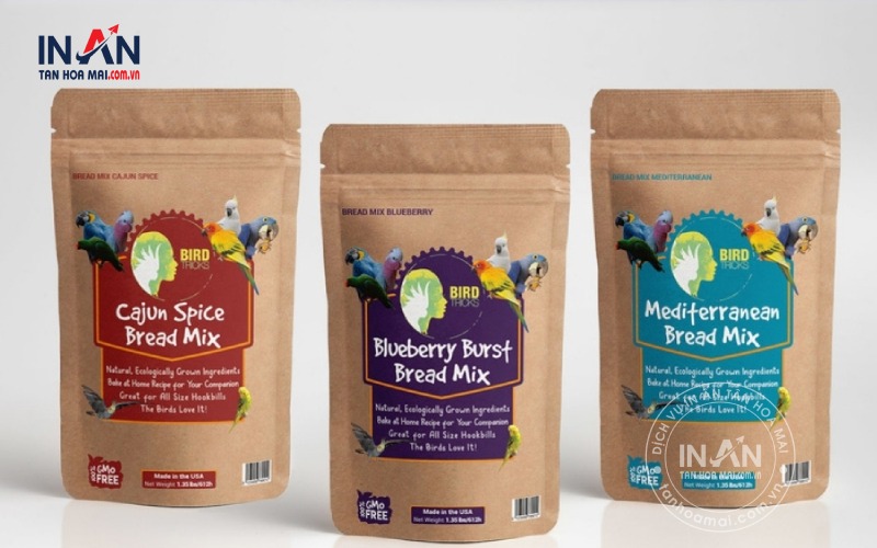 In tem nhãn dán bao bì như thế nào?