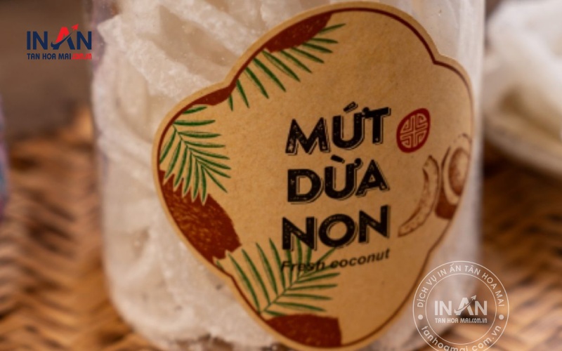 In tem dán mứt dừa giá bao nhiêu?