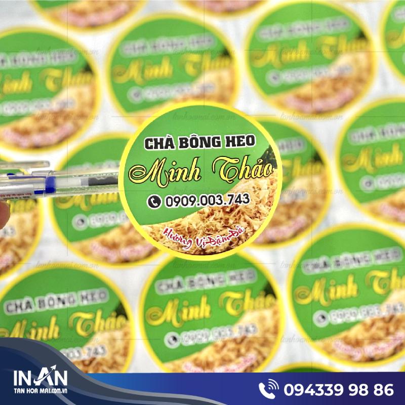 15+ Mẫu tem nhãn quán ăn vặt: Đẹp, Thiết kế miễn phí & In nhanh