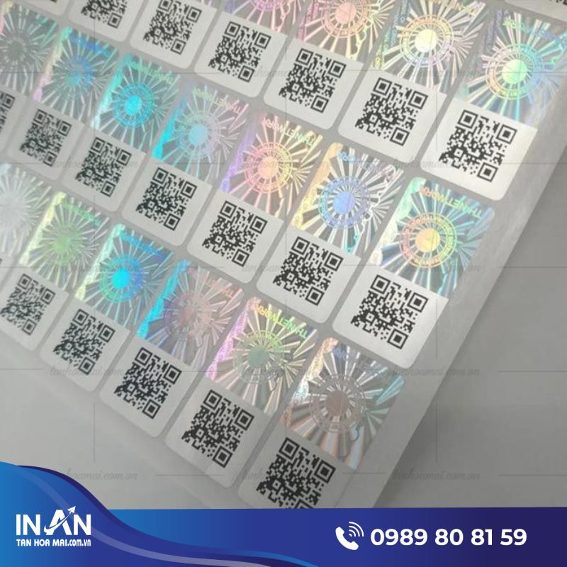 15+ Mẫu tem QR code theo yêu cầu - Giá tốt - Giao hàng nhanh